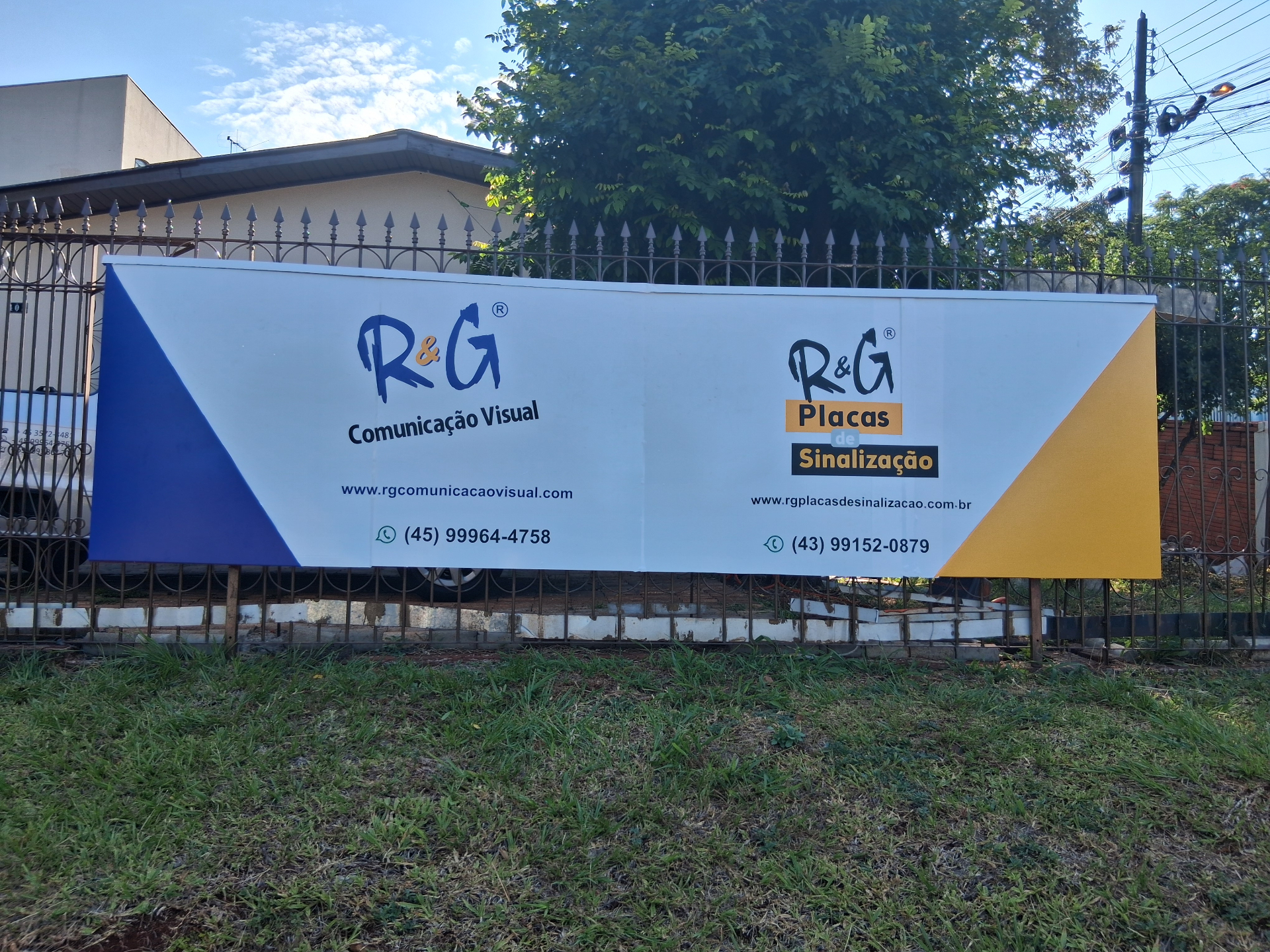Fachada R&G Comunicação Visual